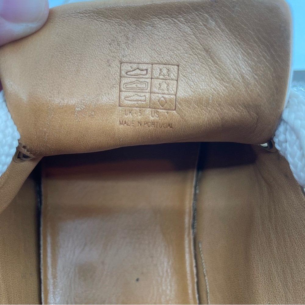 Sezane Cream Sneakers with Bow Detail - Picture 7 of 9